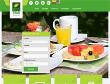 Tablet Screenshot of ecostarhotel.com